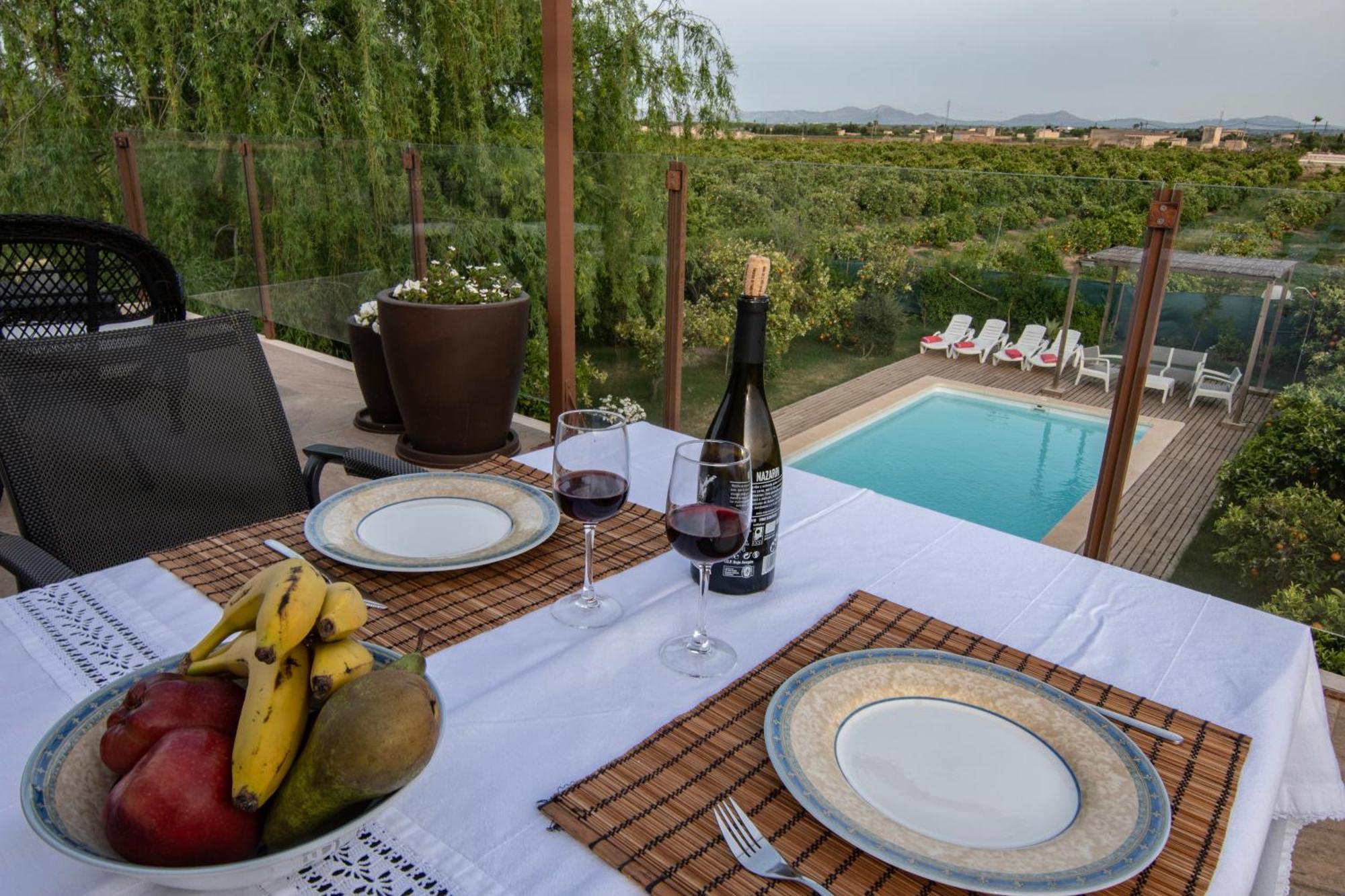 Els Tarongers Perfect For Families Or Friends Villa Sa Pobla Luaran gambar